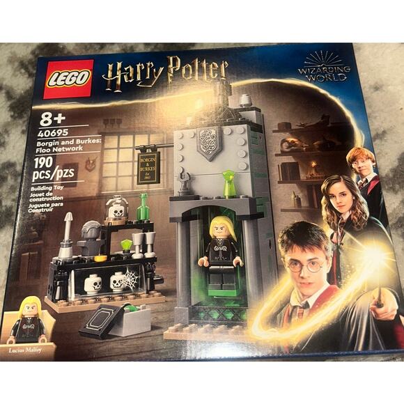 Lego | Toys | Lego Harry Potterborgin And Burkes Floo Network Building ...